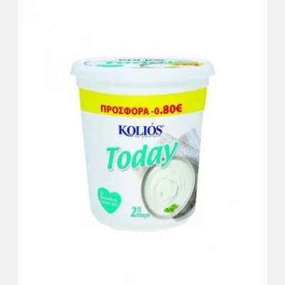 ΚΟΛΙΟΣ TODAY ΕΠΙΔΟΡΠΙΟ ΓΙΑΟΥΡΤΗΣ 2% ΛΙΠ.850gr