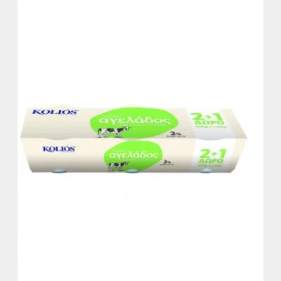 COW'S YOGURT MACKEREL 2% (200gr) 2+1FREE