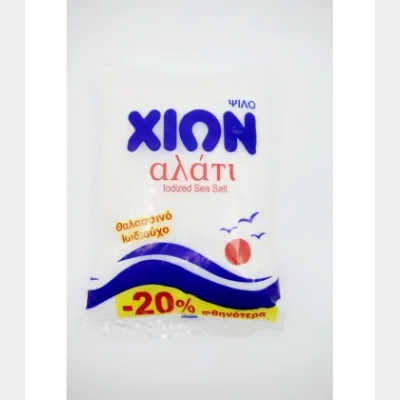 ΧΙΩΝ ΑΛΑΤΙ ΨΙΛΟ 500gr 20% ΦΘΗΝΟΤΕΡΑ
