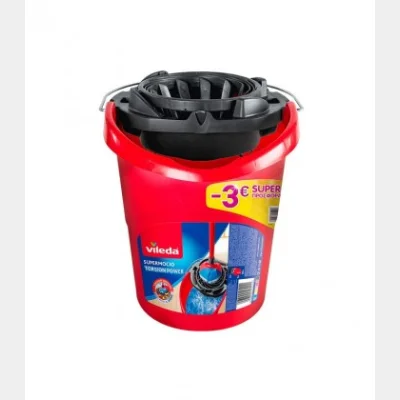 VILEDA BUCKET & SQUEEZER SET -3.00€