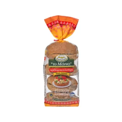 Manna Wholegrain Kritharokouloura 600g Κριθαροκουλούρα Ολικής Αλέσεως 600g