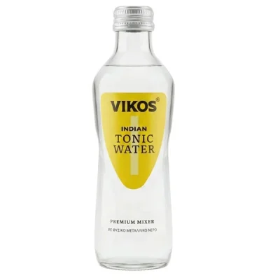 VIKOS INDIAN TONIC WATER 250ml GLASS
