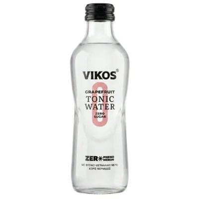 VIKOS GRAPEFRUIT TONIC WATER ZERO 250ml GLASS
