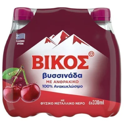 VIKOS SOUR CHERRY 6x330ml