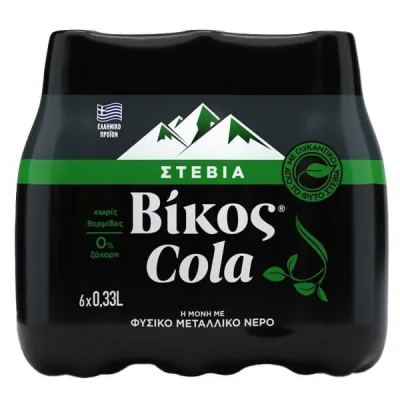 VIKOS COLA STEVIA 6x330ml