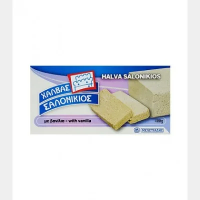 SALONIKIOS HALVA VANILLA BOX 400gr