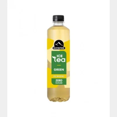 ΟΛΥΜΠΟΣ ΤΣΑΪ ΠΡΑΣΙΝΟ ZERO ΛΕΜΟΝΙ PET 500ml