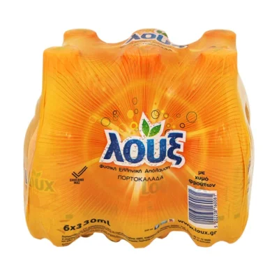 pet LOUX orange juice drink 6x330ml