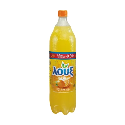 Loux Orange juice 1.5L Λουξ Πορτοκαλάδα με Ανθρακικό