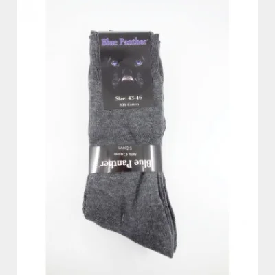 BLUE PANTHER ΚΑΛΤΣΕΣ 5Τ ΓΚΡΙ ΣΚΟΥΡΟ 80% ΒΑΜΒΑΚΙ Νο43-46