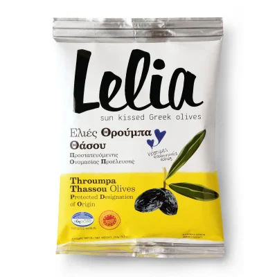 Lelia Olives from Thassos 150g Λέλια Ελιές Θάσου ΠΟΠ 150g