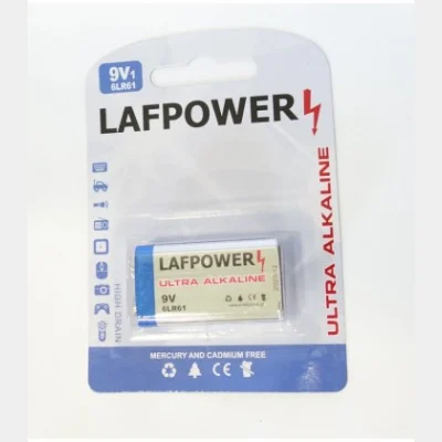 LAFPOWER ALKALINE BATTERY 9V1-6LR61