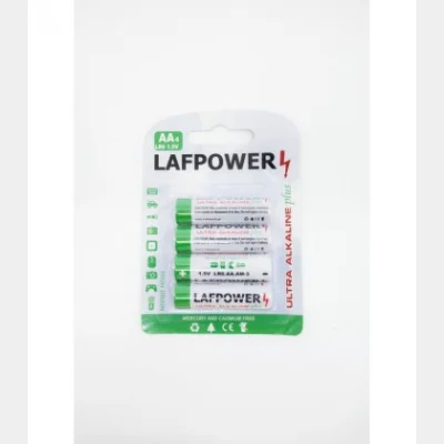 LAFPOWER ΜΠΑΤΑΡΙΑ ΑΛΚΑΛΙΚΗ ULTRA PLUS 1.5V LR6 4Τ AA