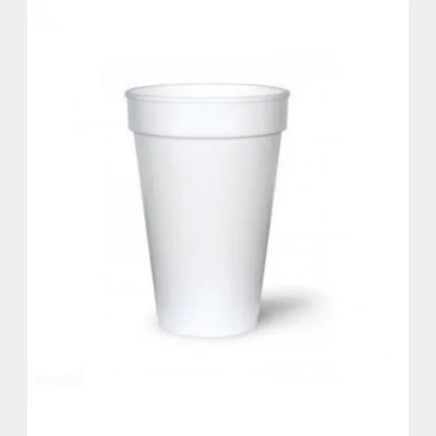 1 YEAR STYROFOAM GLASS 12oz/350ml 20T ISO X 55