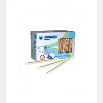 DOLPHIN 1000T TOOTHPICKS BOX WRAPPED ONE BY ONE
