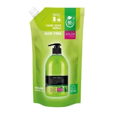 FARCOM ARLEM LIQUID HAND SOAP 1 lit DOYPACK ALOE VERA