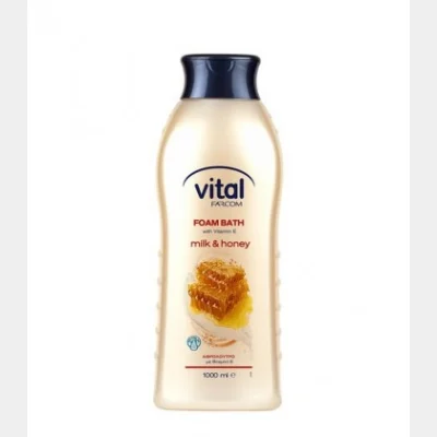 FARCOM VITAL SHOWER GEL MILK&HONEY 1L