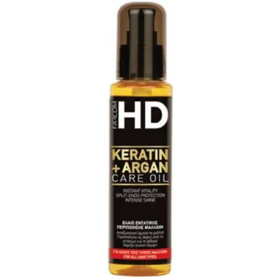 FARCOM HD HAIR OIL 100mlKERATIN+ARGAN