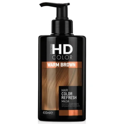 FARCOM HD MASK 400ml WARM BROWN
