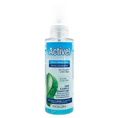 FARCOM ACTIVEL LOTION 100ml HAND AND SURFACE DISINFECTANT
