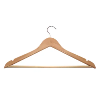 CYCLOPS COAT HANGER WOODEN STRAIGHT NONSLIP