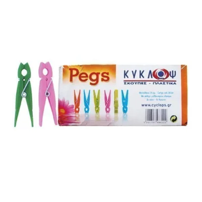 CYCLOPS PLASTIC PEGS 24pcs