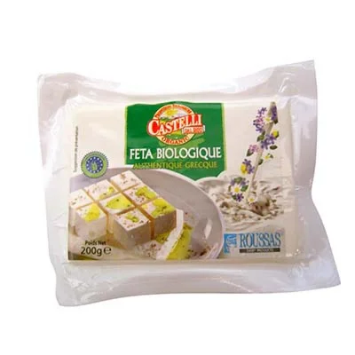 CASTELLI Feta Slices Organic PDO 200 g