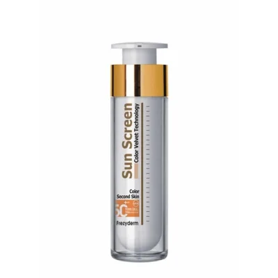 Frezyderm Sun Screen Colour Velvet FACE SPF 50+ 50ml Αντηλιακό Προσώπου Με Χρώμα 50ml