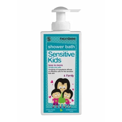 Frezyderm Sensitive Kids Shower Bath 200ml Παιδικό Αφρόλουτρο 200ml