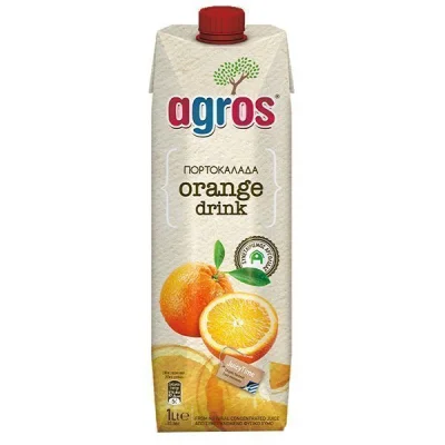 AGROS JUICE 1 lit ORANGE DRINK