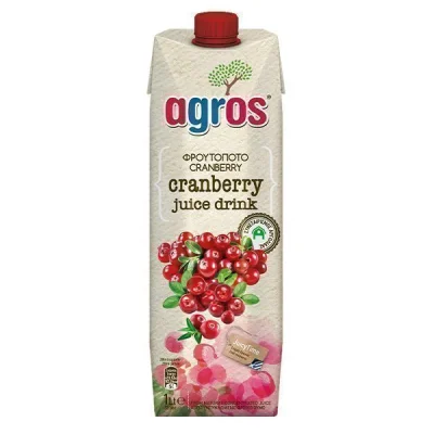 AGRINO JUICE 1lit CRANBERRY JUICE DRINK