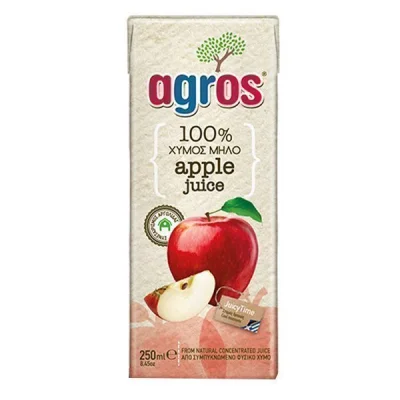 AGROS JUICE 250ml APPLE