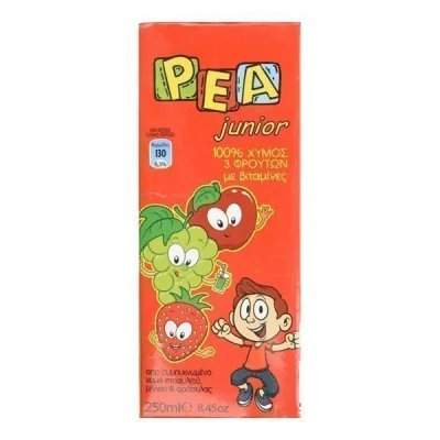 REA JUICE 250ml JUNIOR RED 100% NATURAL