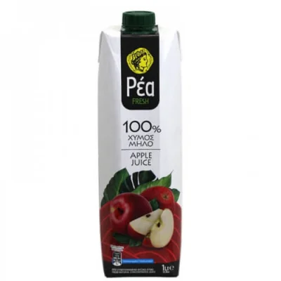 REA JUICE 1 lit APPLE 100% NATURAL
