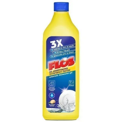 FLOS LIQUID GEL CLEANER FOR DISHES 750ml