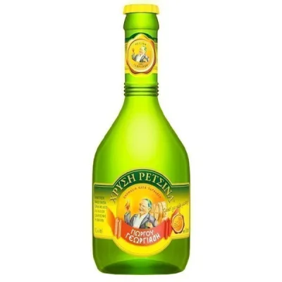 GEORGIADI GEORGIOU GOLD DECANTER 500ml vol 11.5% RETSINA
