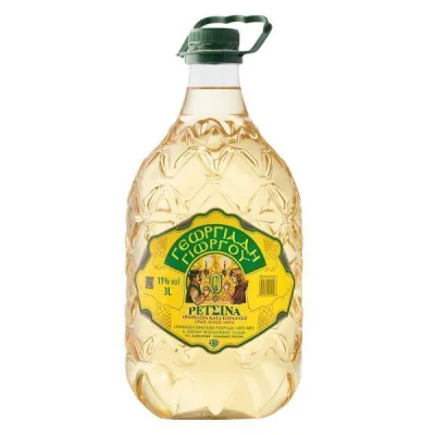 GEORGIADI GEOPRGIOU 3lit. vol 11% RETSINA