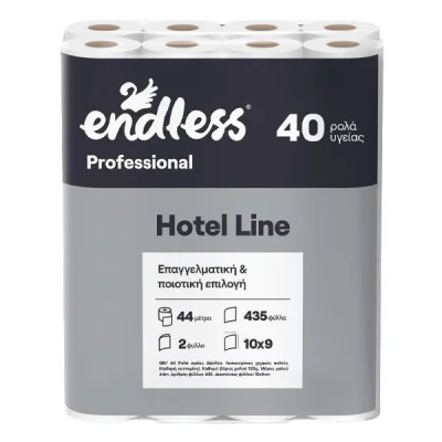 ENDLESS TOILET PAPER HOTEL LINE 2ply 125gr. x 40 ROLL