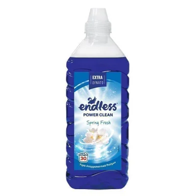 ENDLESS LIQUID LAUNDRY DETERGENT 1.85lit POWER CLEAN BLUE
