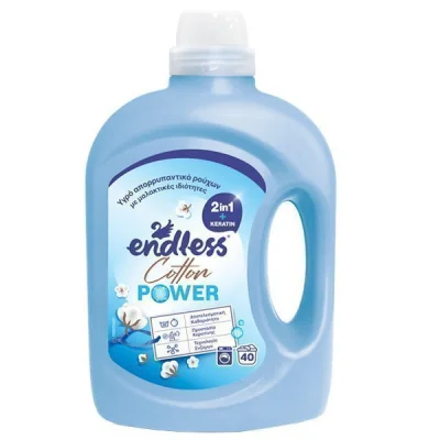 ENDLESS LIQUID LAUNDRY DETERGENT 2 IN 1 2lit COTTON POWER