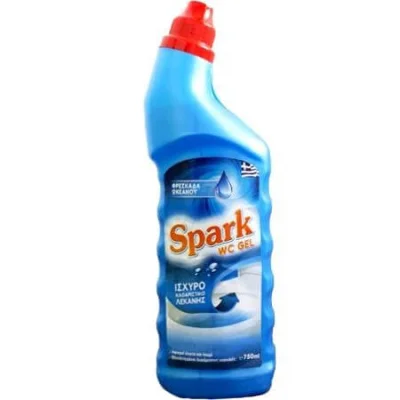 SPARK WC TOILET LIQUID CLEANER 750ml BLUE