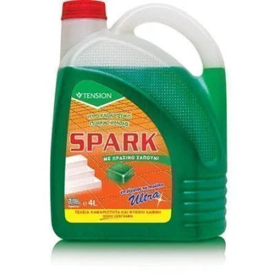 SPARK ULTRA FLOOR CLEANER 4 lit GREEN SOAP