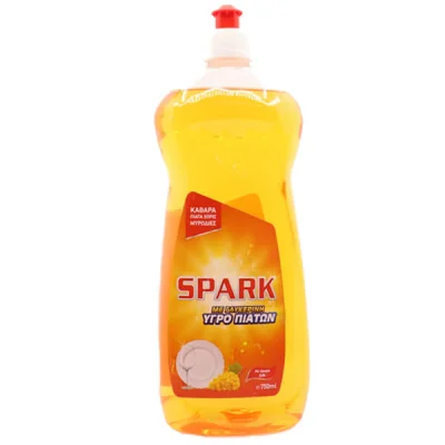 SPARK LIQUID DISH CLEANER 750ml VINEGAR