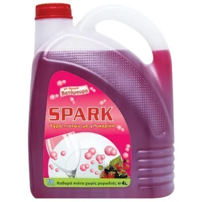 SPARK LIQUID DISH CLEANER 4 lit BLACKBERRY