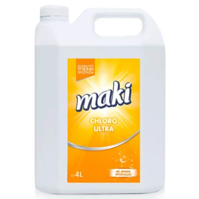 MAKI THICK CHLORO ULTRA 4lit LEMON FRESH SCENT