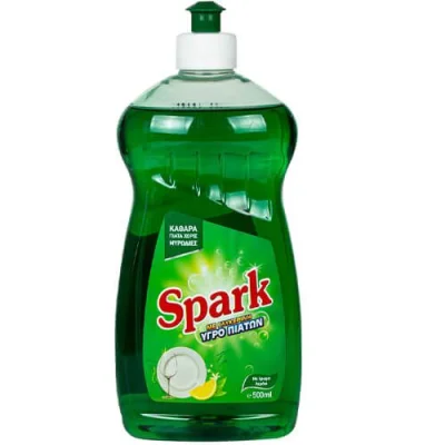 SPARK LIQUID DISH CLEANER 500ml LEMON