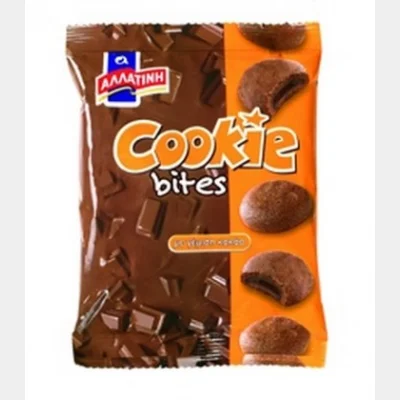 ΑΛΛΑΤΙΝΗ ΜΠΙΣΚΟΤΑ COOKIE BITES ΜΕ ΓΕΜΙΣΗ ΚΑΚΑΟ 70gr