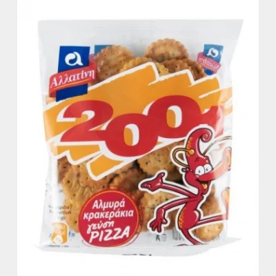 ΑΛΛΑΤΙΝΗ CRACKERS 2001 PIZZA 40g