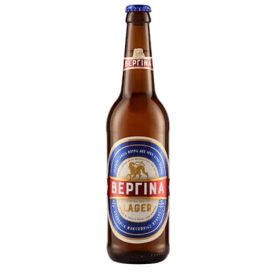 VERGINA LAGER BEER 500ml vol 5% BOTTLE