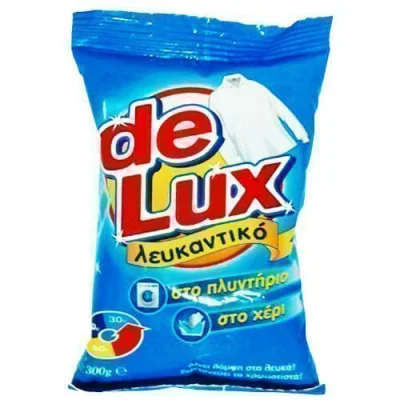 DE LUX CLOTHES BLEACH POWDER 300gr